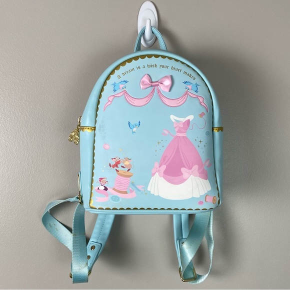 Loungefly Handbags - Loungefly Disney Cinderella Sewing Backpack
